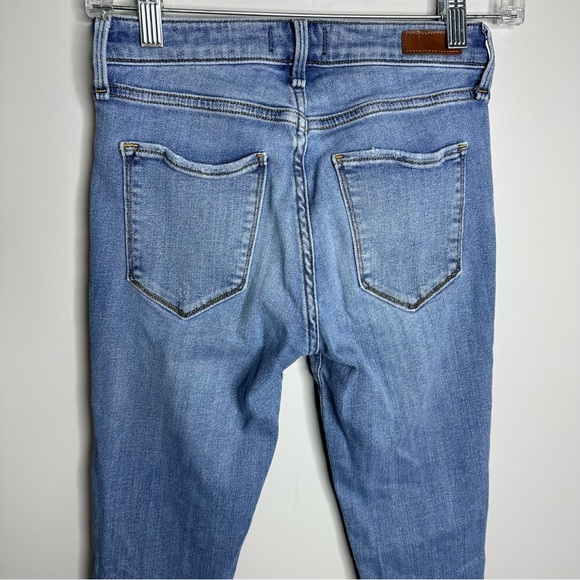 Women’s Abercrombie & Fitch Size 25/0 Long Embroidered Distressed Skinny Jeans - Picture 5 of 6